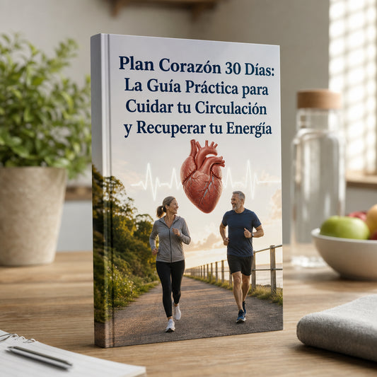 Plan Corazón 30 Días: Guía Práctica para Cuidar tu Circulación y Recuperar tu Energía