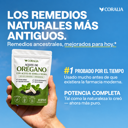 Coralia® Aceite de Oregano - Capsulas