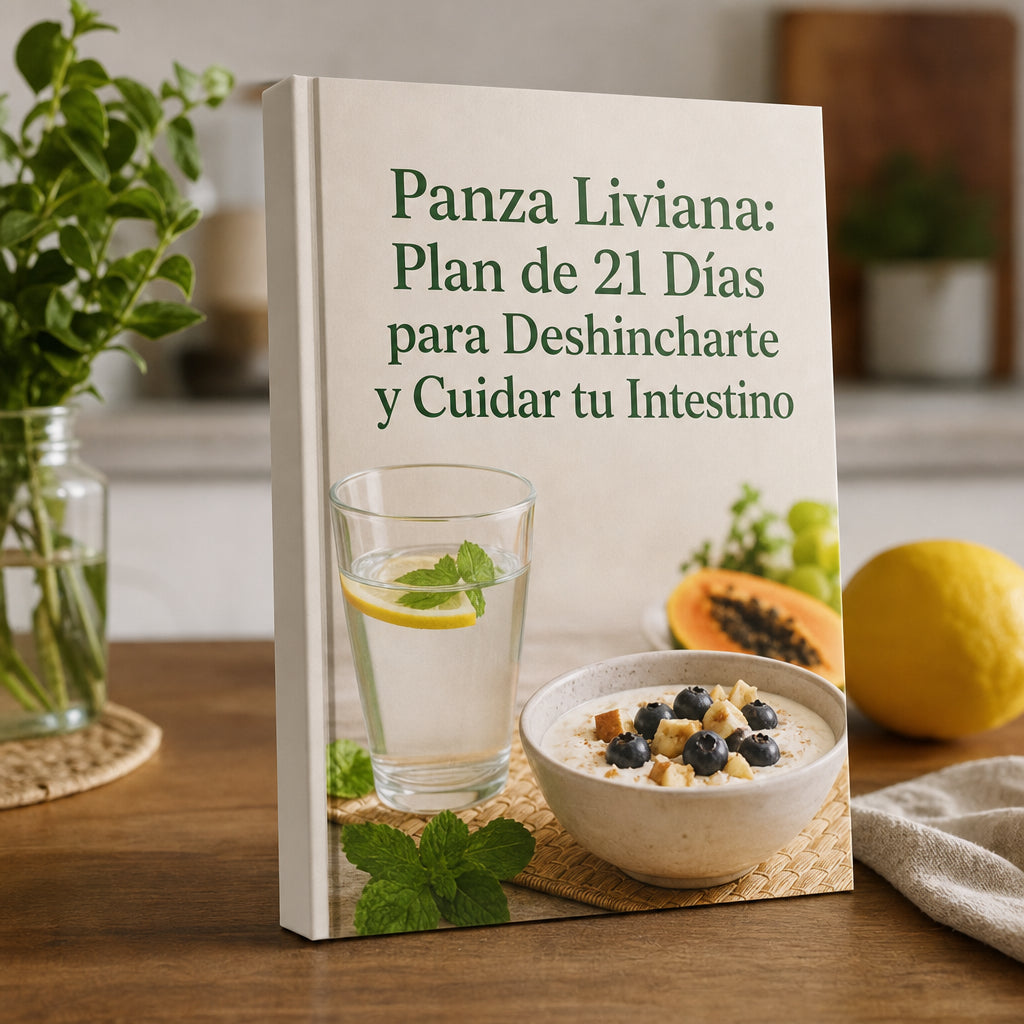 Panza Liviana: Plan de 21 Días para Deshincharte y Cuidar tu Intestino